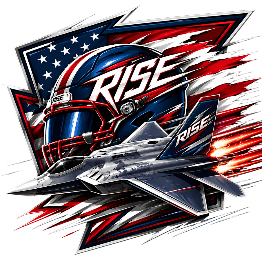 Rise Tackle Football Logo